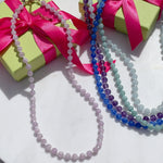 'NEW' LILAC DREAMS CANDY POPPER Beaded Necklace | Gold