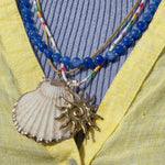 'NEW' DEEP OCEAN CANDY POPPER Beaded Necklace | Gold