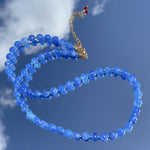 'NEW' DEEP OCEAN CANDY POPPER Beaded Necklace | Gold