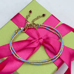 'NEW' AVA Beaded Bracelet | Gold
