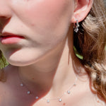 SHAKER Earrings & Necklace Set | Gold/Silver