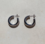 SANTORINI Hoops | Gold & Silver