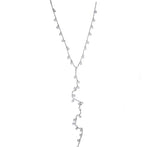 SUMMER BAE CZ Shaker Necklace | Gold & Silver