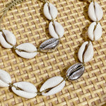 #1 CALYPSO Shell Necklace & Bracelet Set | Gold & Silver