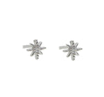 STARBURST Mini Diamond Studs | Gold & Silver