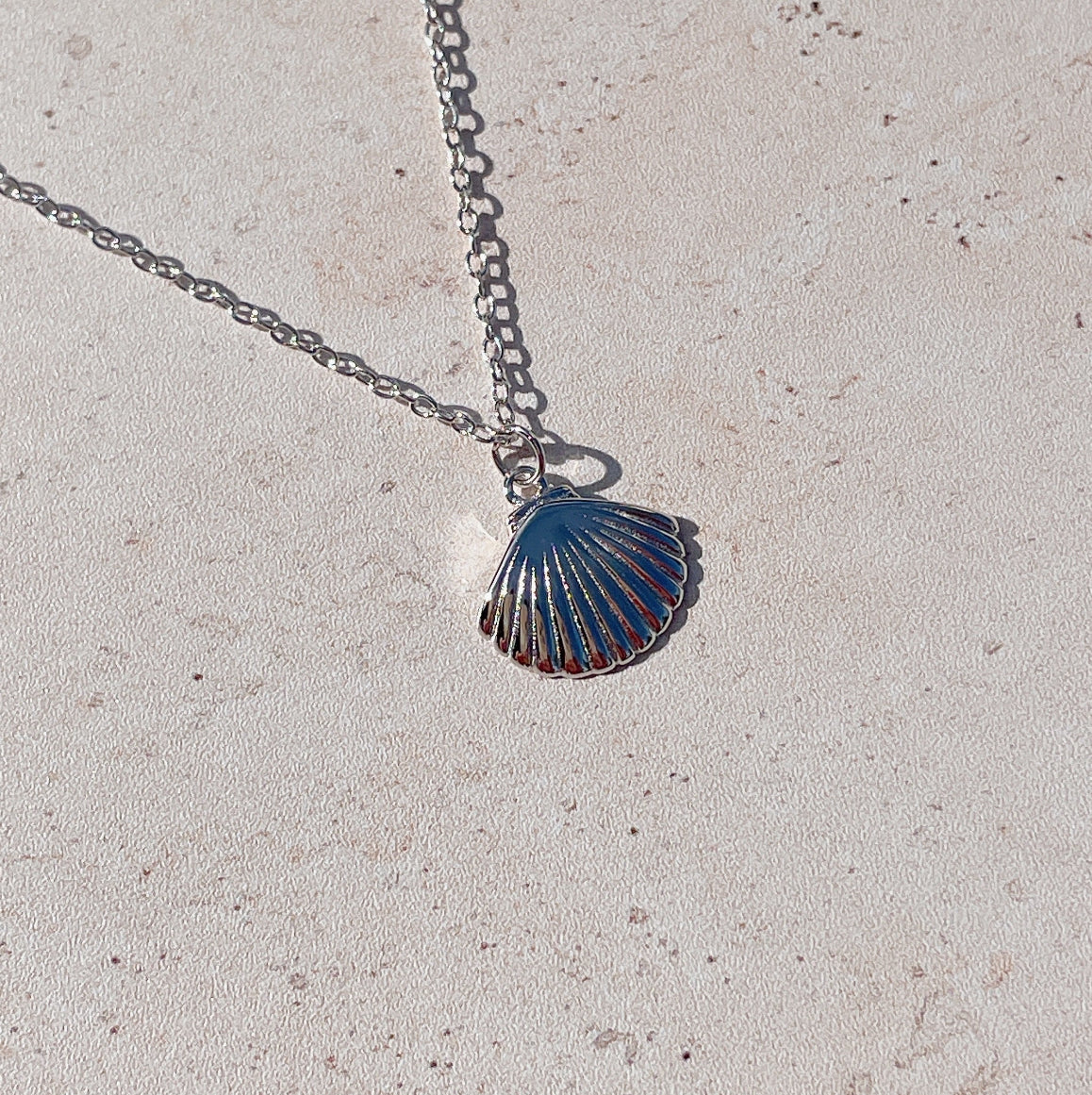 SCALLOP Shell Necklace | 14kt Gold