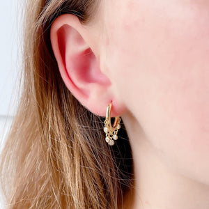 SHAKER Earrings & Necklace Set | Gold/Silver