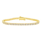 DAZZLING Tennis Bracelet | Gold
