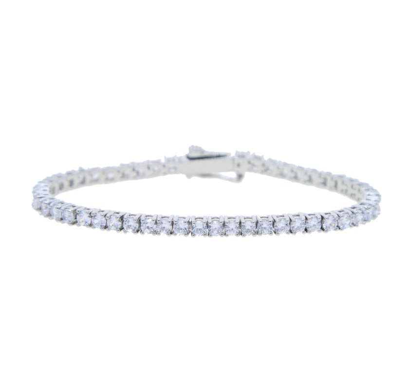 DAZZLING Tennis Bracelet | Silver