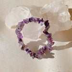 CHIP Purple Amethyst Crystal Bracelet