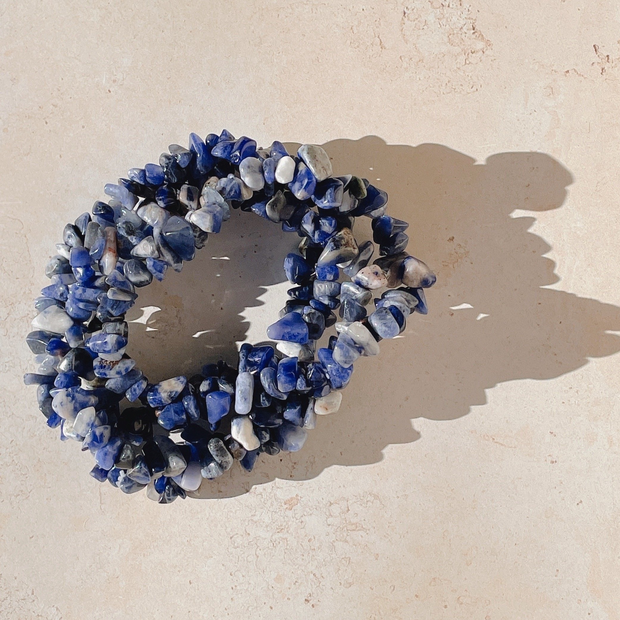 CHIP Blue Soladite Gemstone Bracelet