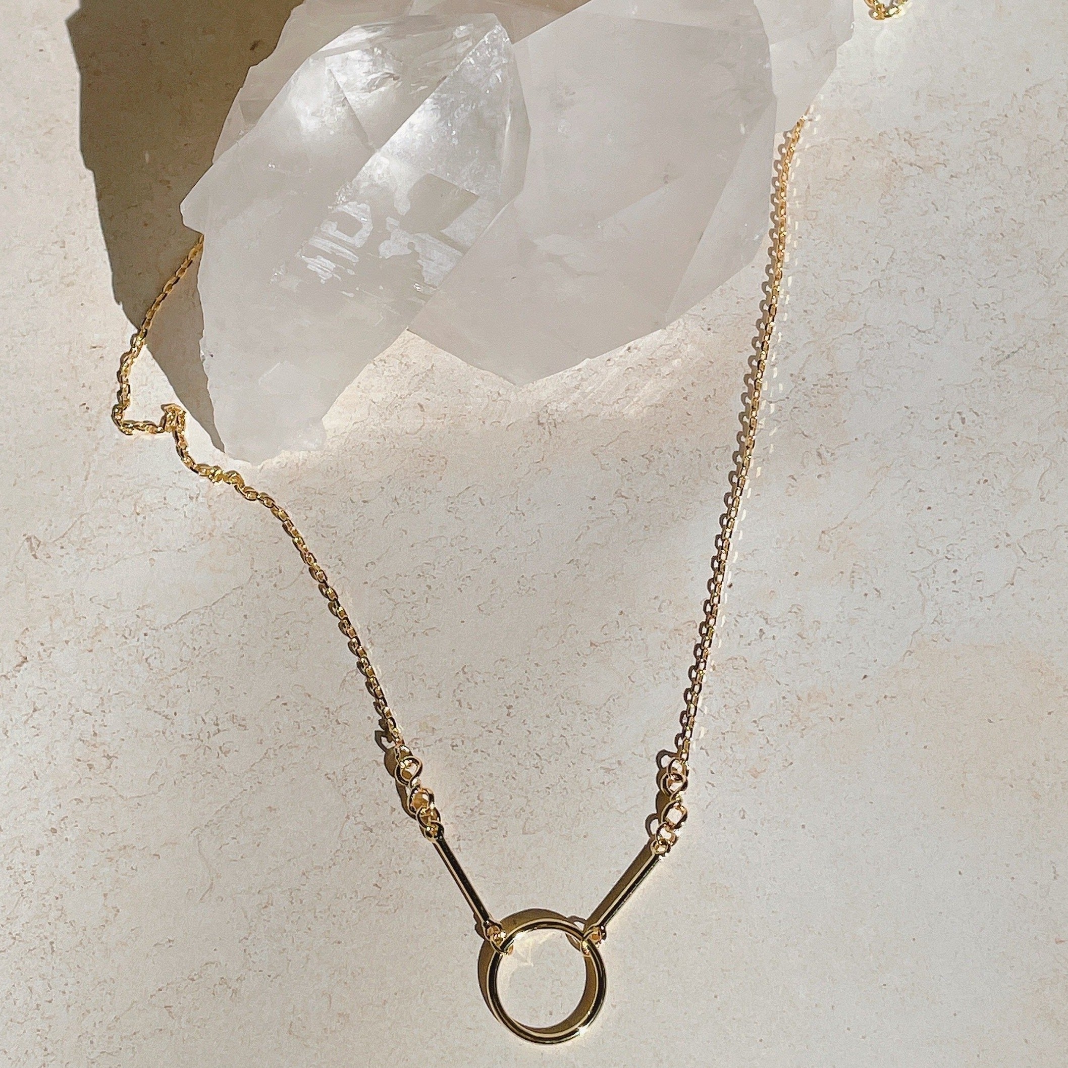 PRUE Necklace | Gold/Sterling Silver