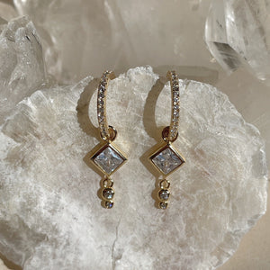 LUCINA Earrings (2 pairs in 1) | Gold