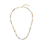 HAPPY DAYS Colorful Pearl Beaded Choker