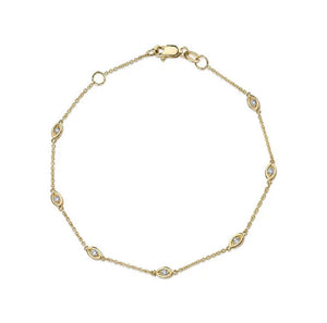 ATHENA Diamond Bracelet | Gold