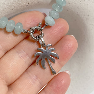 COASTAL PALM TREE Charm | Silver *Luxe Collection
