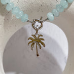 COASTAL PALM TREE Pendant | Silver *Luxe Collection
