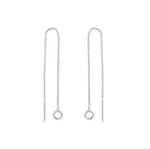 PRUE Minimal Threader Earrings | Sterling Silver