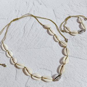 'NEW' #1 CALYPSO Necklace & Bracelet Set | Silver