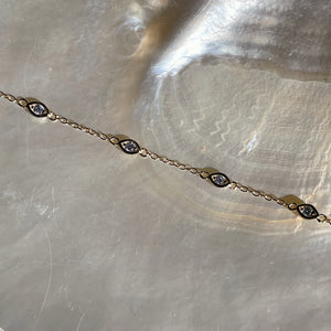 ATHENA Diamond Bracelet | Gold