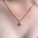 CHARMED Star Encrusted Necklace | Gold