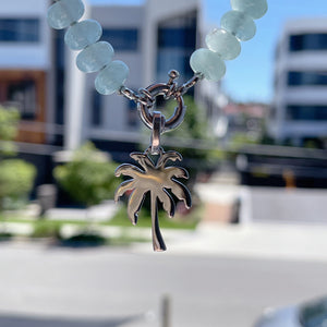 COASTAL PALM TREE Charm | Silver *Luxe Collection
